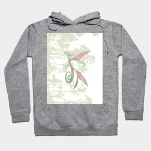 Faerie dragon silhouette Hoodie